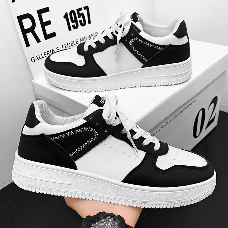 Damen Sportliche Sneakers mit innovativem Kontrastdesign und robustem Sohlenprofil Heidi Mode - Image 7