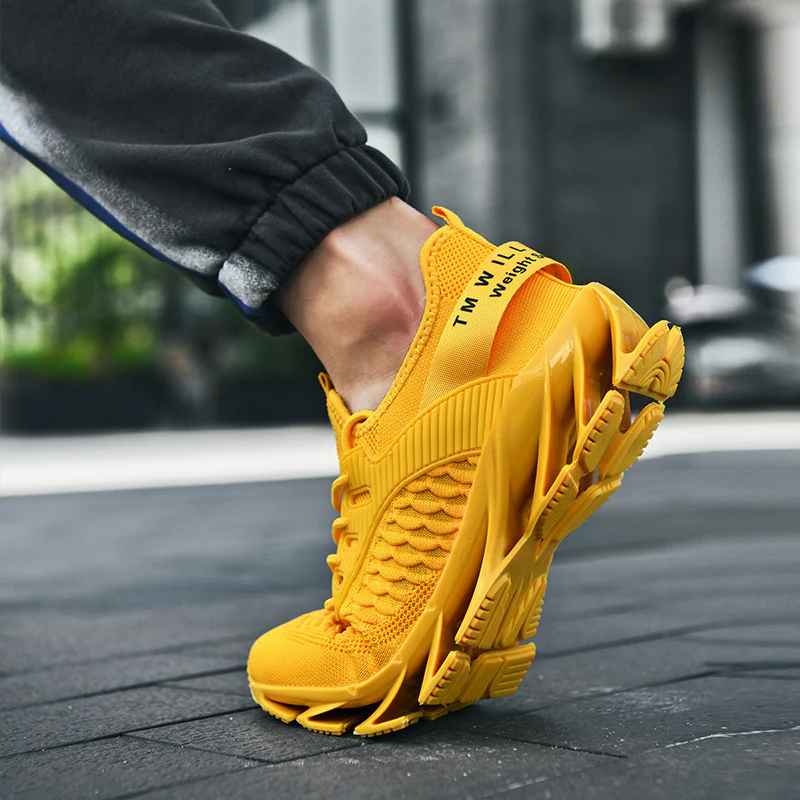 Damen Sportliche Sneakers mit innovativem Obermaterial und rutschfester Sohle Heidi Mode - Image 4