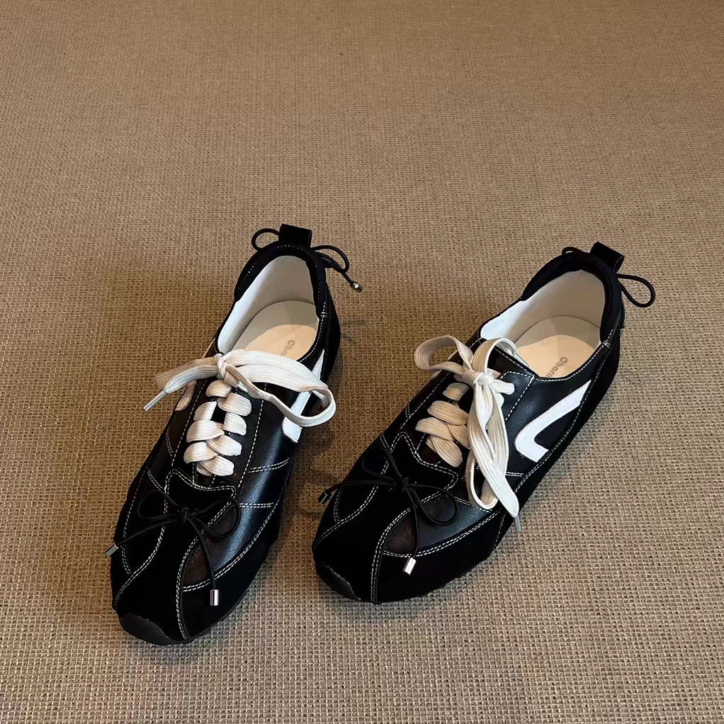 Damen Sportliche Sneakers mit innovativem Schnürsystem und atmungsaktiver Obermaterialstruktur Heidi Mode - Image 3