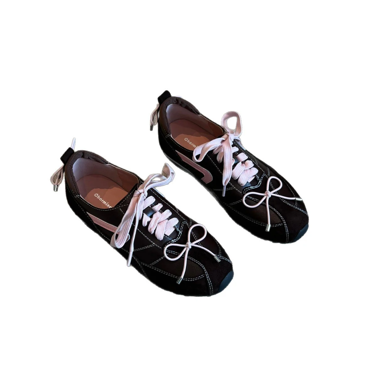 Damen Sportliche Sneakers mit innovativem Schnürsystem und atmungsaktiver Obermaterialstruktur Heidi Mode - Image 5