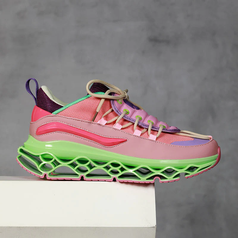 Damen Sportliche Sneakers mit innovativem Sohlen-Design Heidi Mode - Image 3