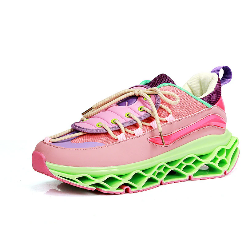 Damen Sportliche Sneakers mit innovativem Sohlen-Design Heidi Mode - Image 7