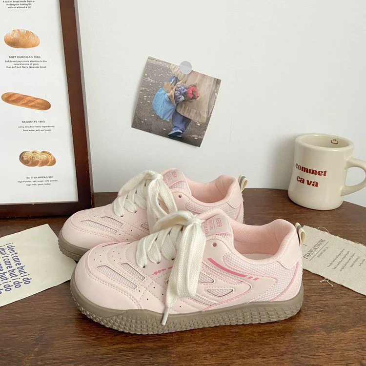 Damen Sportliche Sneakers mit innovativen atmungsaktiven Mesh-Einsätzen und rutschfester Sohle Heidi Mode - Image 4