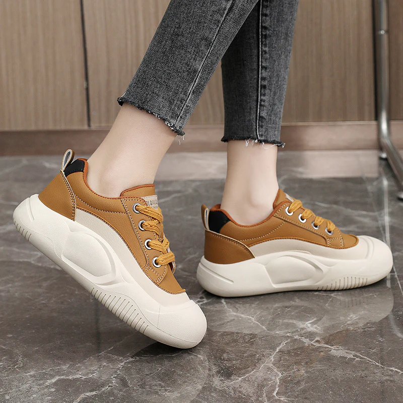 Damen Sportliche Sneakers mit innovativer Dämpfung und robustem Profil Heidi Mode - Image 3