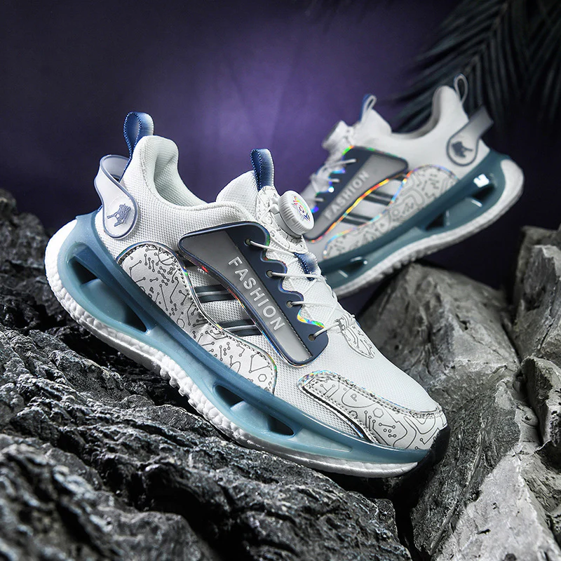 Damen Sportliche Sneakers mit innovativer Dämpfungstechnologie und atmungsaktivem Obermaterial Heidi Mode