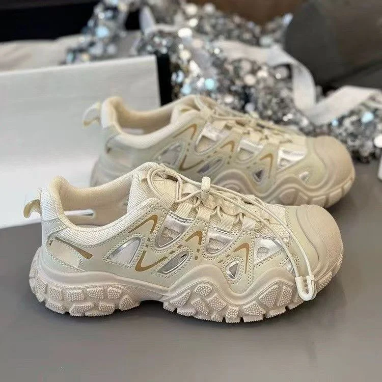 Damen Sportliche Sneakers mit innovativer Mesh-Konstruktion und dämpfender Sohle Heidi Mode