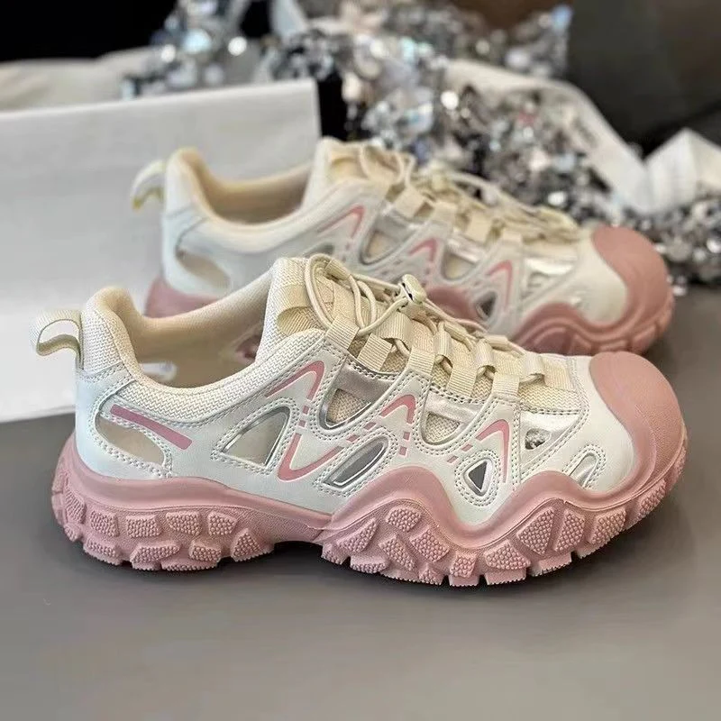 Damen Sportliche Sneakers mit innovativer Mesh-Konstruktion und dämpfender Sohle Heidi Mode - Image 8