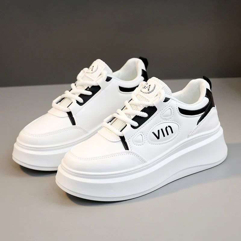 Damen Sportliche Sneakers mit innovativer Plateau-Sohle und modischem Design Heidi Mode - Image 6