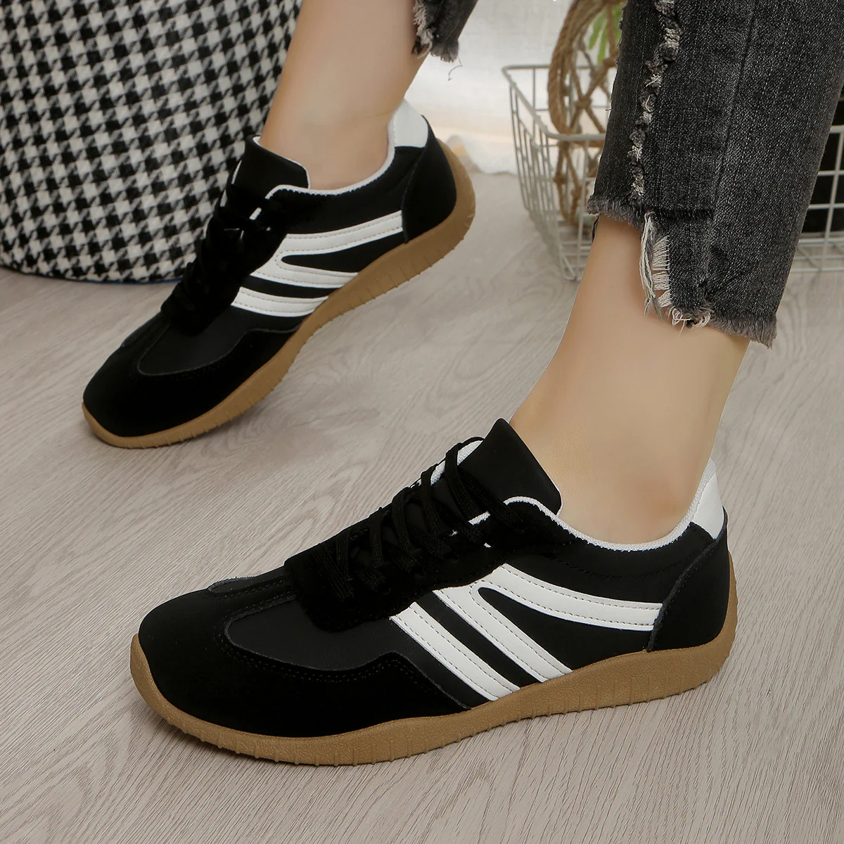 Damen Sportliche Sneakers mit Komfort-Dämpfung und atmungsaktivem Obermaterial Heidi Mode - Image 2