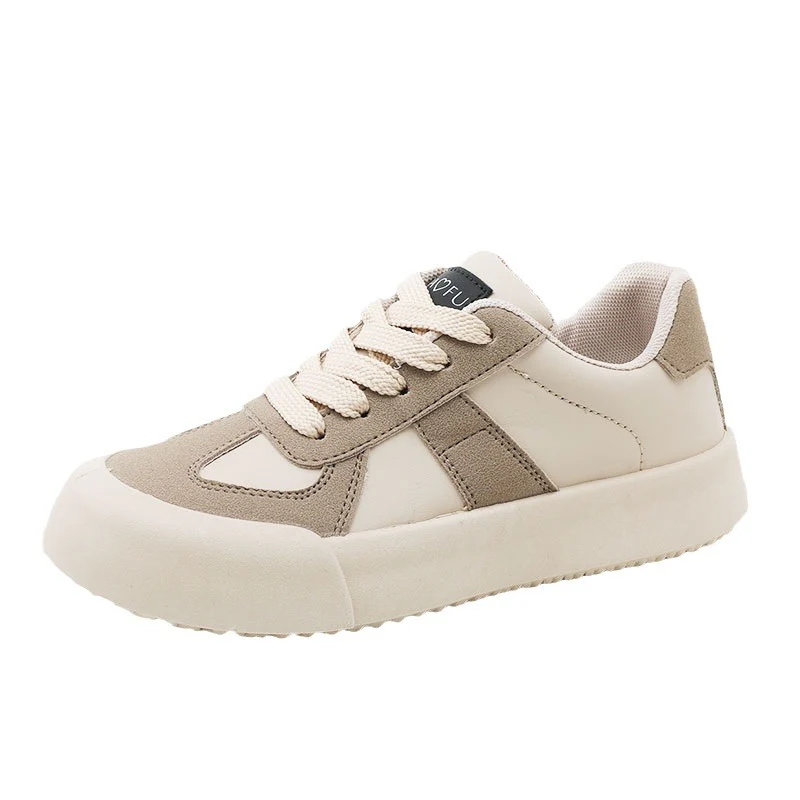 Damen Sportliche Sneakers mit kontrastierenden Materialien Heidi Mode - Image 5