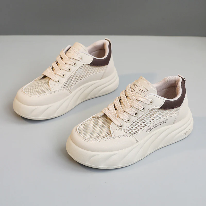 Damen sportliche Sneakers mit leichtem Mesh-Obermaterial und dämpfender Sohle Heidi Mode - Image 7