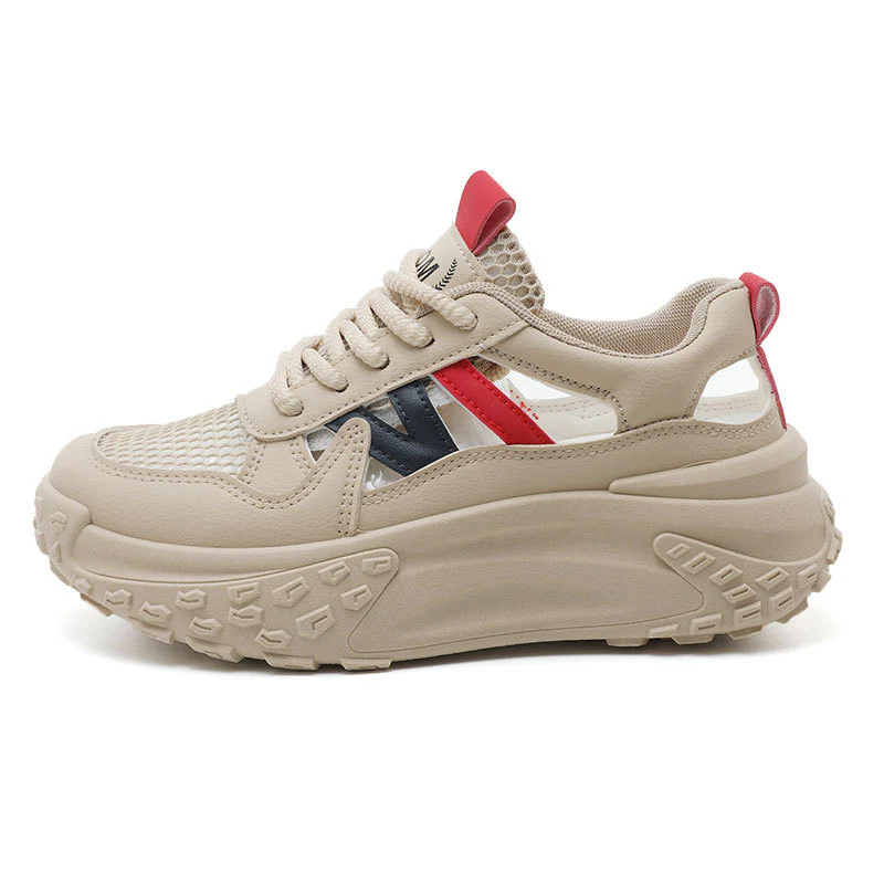 Damen Sportliche Sneakers mit luftdurchlässigem Obermaterial und rutschfester Sohle Heidi Mode - Image 5