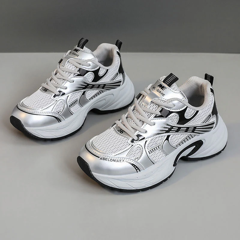 Damen Sportliche Sneakers mit luftdurchlässiger Mesh-Struktur und ergonomischer Dämpfung Heidi Mode - Image 2