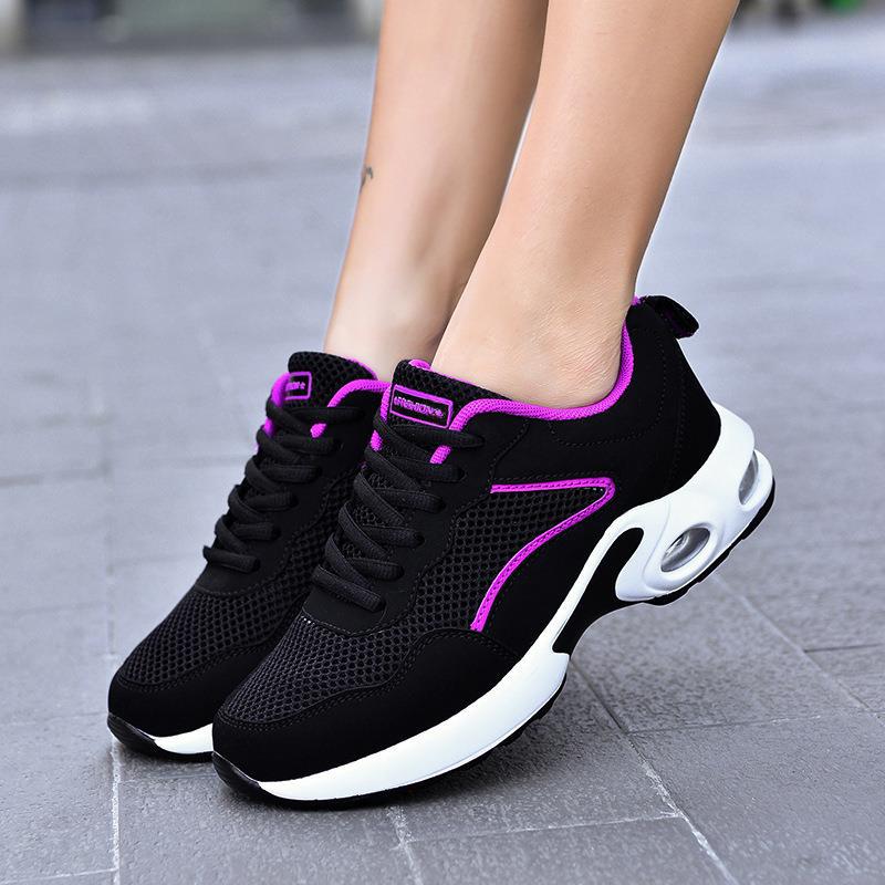 Damen Sportliche Sneakers mit luftgepolsterter Sohle und atmungsaktivem Obermaterial Heidi Mode - Image 2