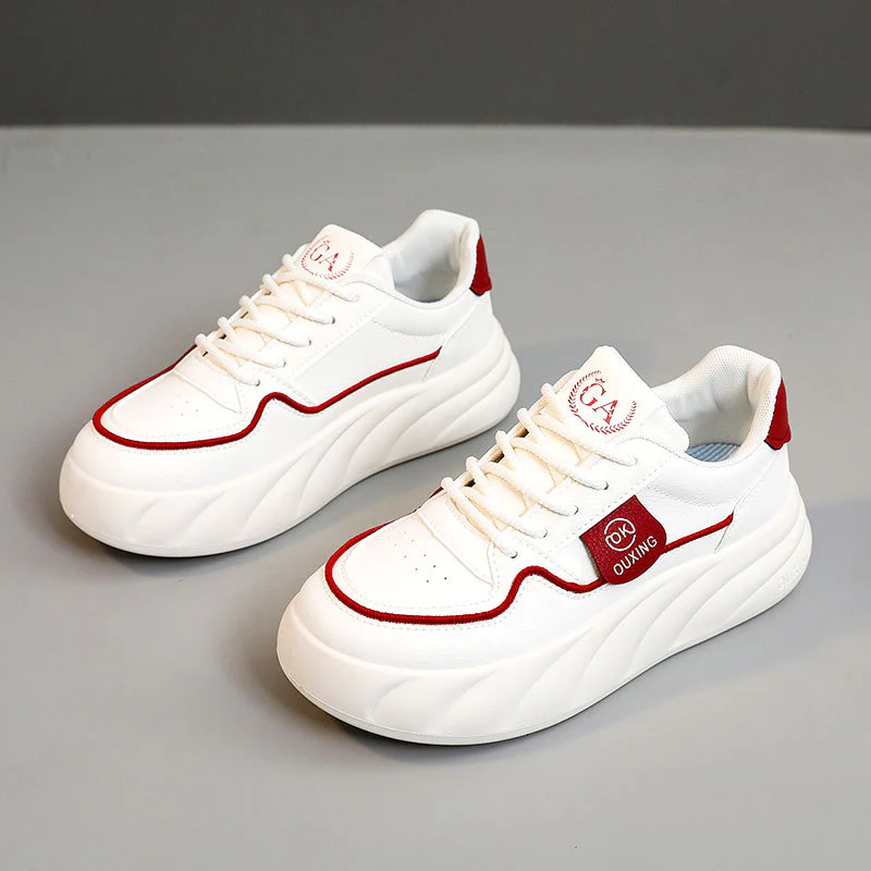 Damen sportliche Sneakers mit luftiger Mesh-Oberfläche und modischem Profil Heidi Mode - Image 8