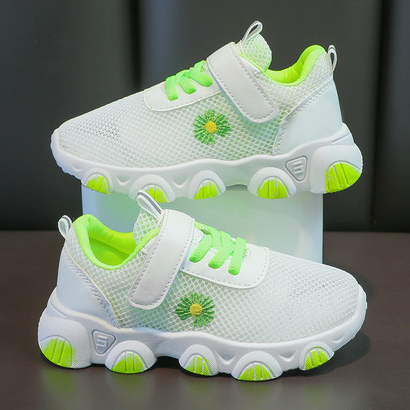 Damen Sportliche Sneakers mit luftiger Mesh-Oberfläche und verstellbarem Klettverschluss Heidi Mode - Image 2