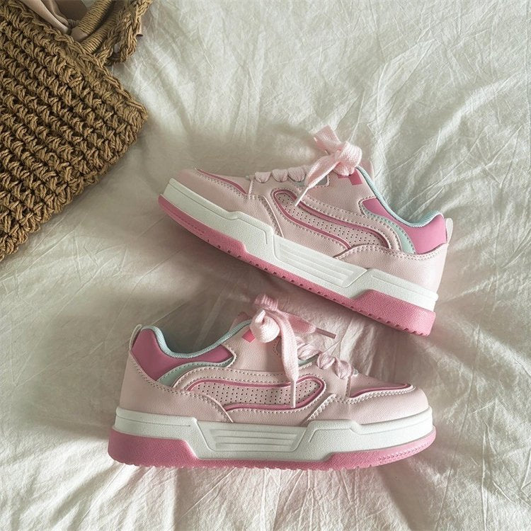 Damen Sportliche Sneakers mit modernem, atmungsaktivem Obermaterial und dämpfender Sohle Heidi Mode - Image 2
