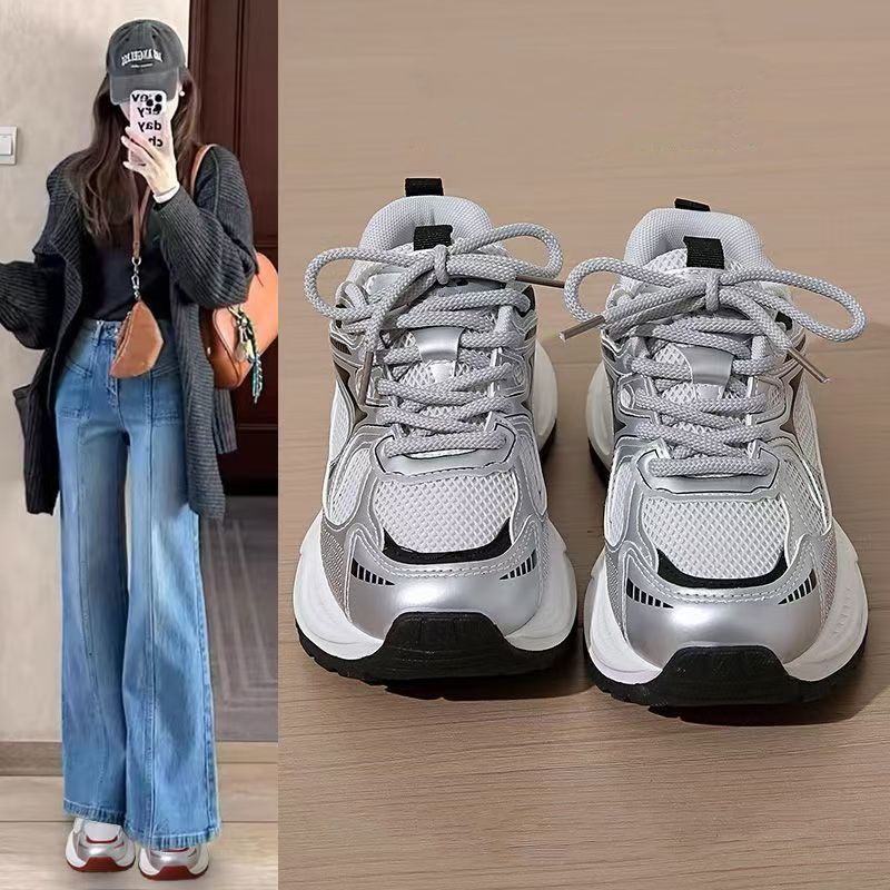 Damen Sportliche Sneakers mit modernem Design und atmungsaktivem Obermaterial Heidi Mode - Image 2