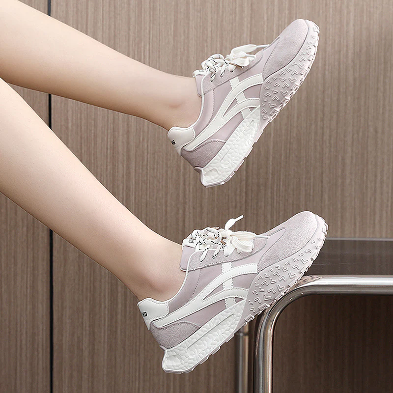 Damen Sportliche Sneakers mit modernem Design und dämpfendem Sohlenprofil Heidi Mode - Image 3