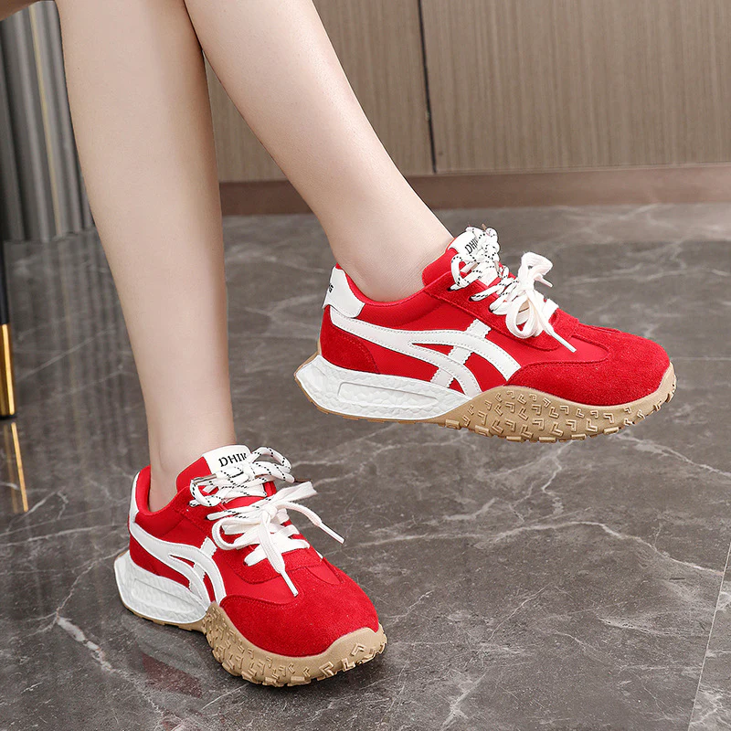 Damen Sportliche Sneakers mit modernem Design und dämpfendem Sohlenprofil Heidi Mode - Image 4