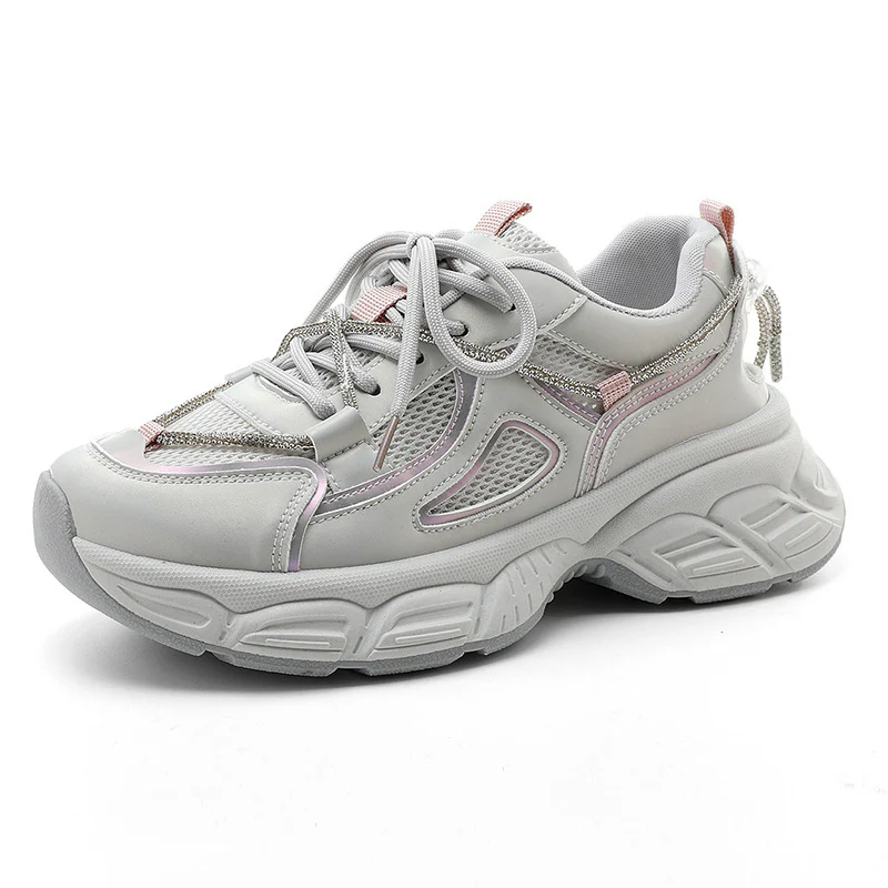 Damen Sportliche Sneakers mit modernem Design und dämpfender Sohle Heidi Mode - Image 5