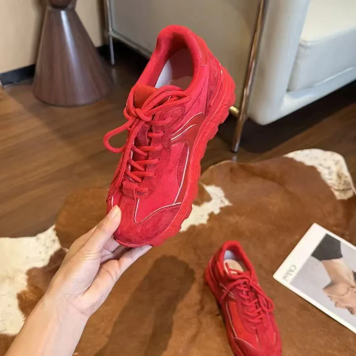 Damen Sportliche Sneakers mit modernem Design und rutschfester Sohle Heidi Mode