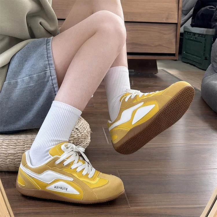 Damen Sportliche Sneakers mit modernem Design und strapazierfähigem Obermaterial Heidi Mode - Image 2