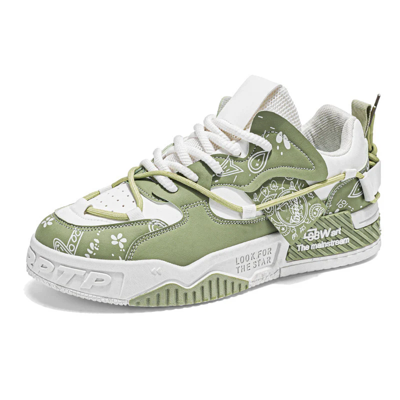 Damen Sportliche Sneakers mit modernem grafischen Design und hoher Dämpfung Heidi Mode - Image 5