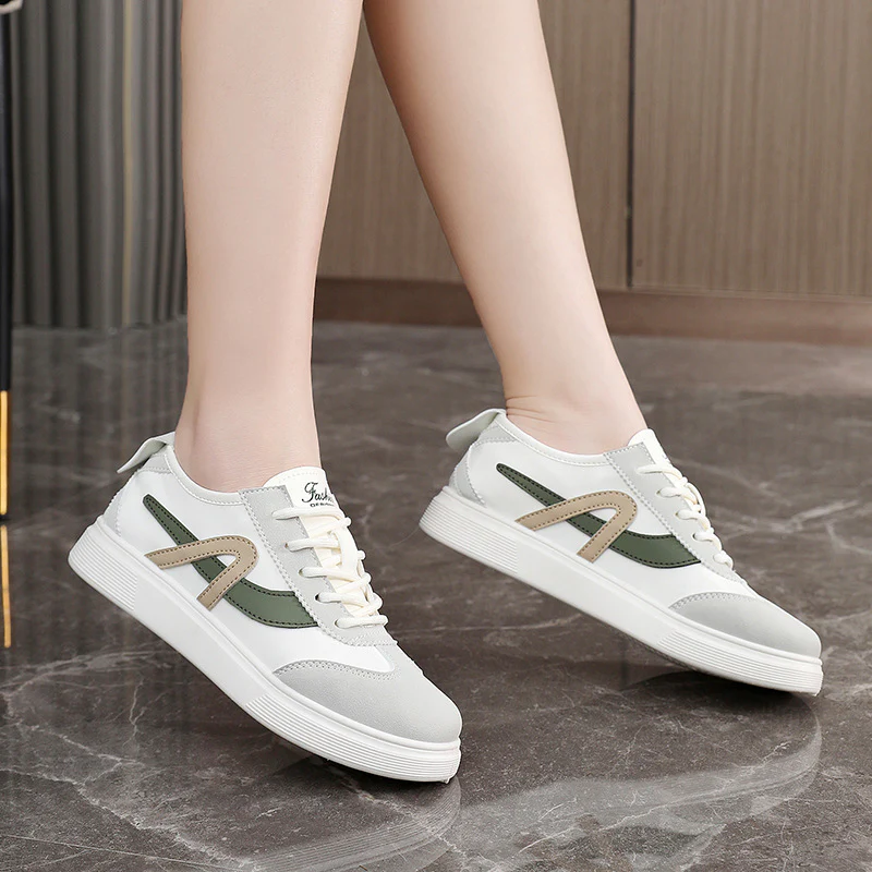 Damen Sportliche Sneakers mit modischem Design und atmungsaktiver Oberflächenstruktur Heidi Mode - Image 3
