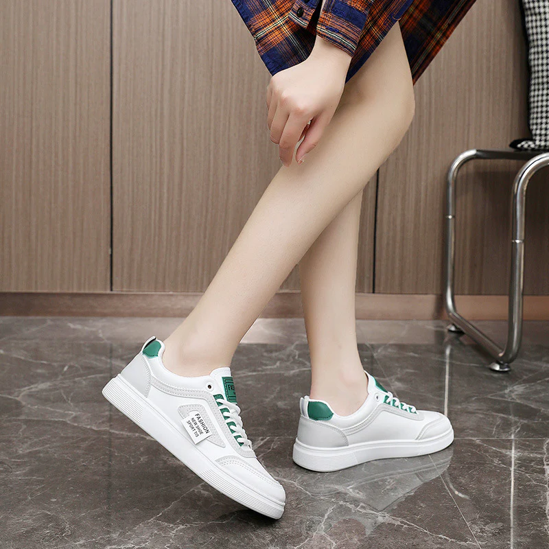 Damen Sportliche Sneakers mit modischem Design und atmungsaktiver Obermaterialstruktur Heidi Mode - Image 4