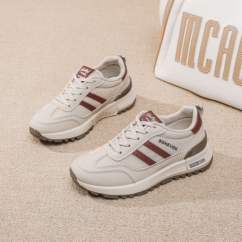 Damen Sportliche Sneakers mit modischem Design und rutschfester Laufsohle Heidi Mode - Image 6