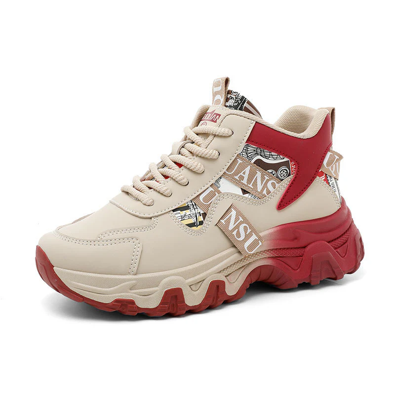 Damen Sportliche Sneakers mit modischem Design und rutschfester Sohle Heidi Mode - Image 5