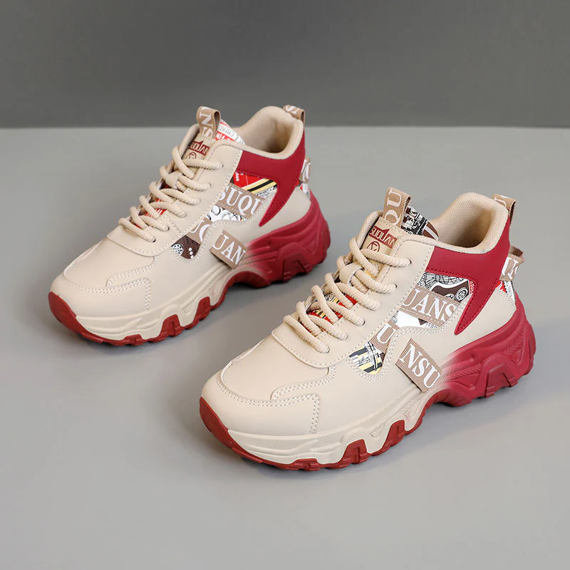 Damen Sportliche Sneakers mit modischem Design und rutschfester Sohle Heidi Mode - Image 7