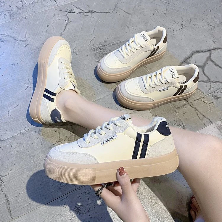 Damen Sportliche Sneakers mit modischem Design und rutschfester Sohle Heidi Mode - Image 5