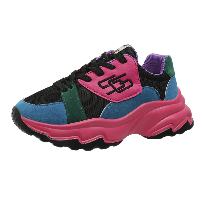 Damen Sportliche Sneakers mit modischem Farbdesign und komfortabler Dämpfung Heidi Mode - Image 5