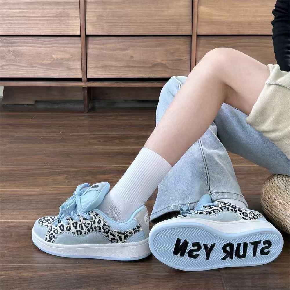 Damen Sportliche Sneakers mit modischem Leo-Muster und bequemer Dämpfung Heidi Mode - Image 5