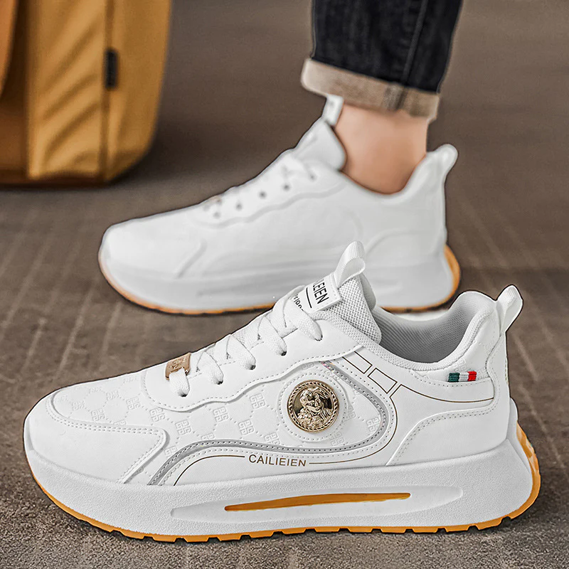 Damen Sportliche Sneakers mit modischem Logo-Detail und attraktiven Akzenten Heidi Mode - Image 3
