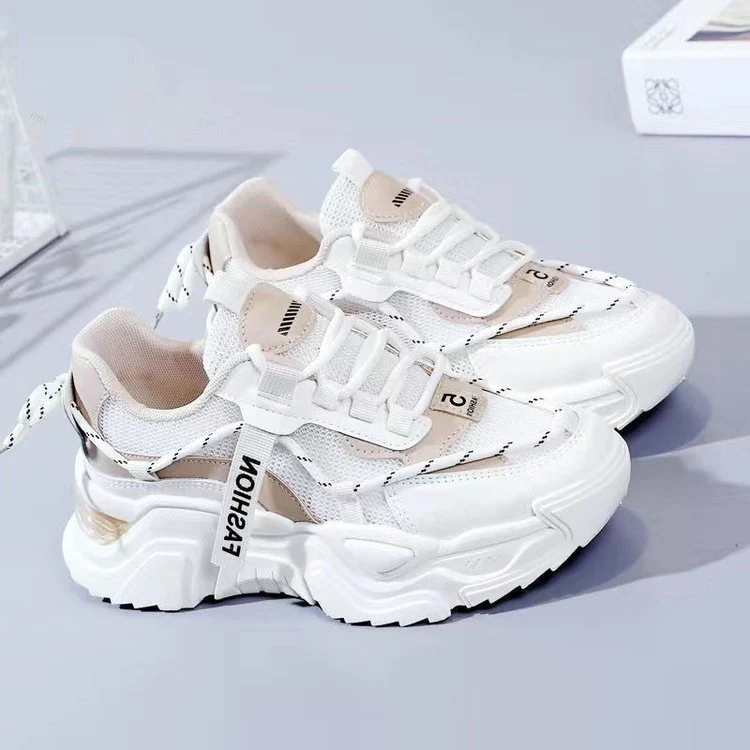Damen Sportliche Sneakers mit modischem Mesh-Obermaterial und gepolsterter Laufsohle Heidi Mode - Image 4