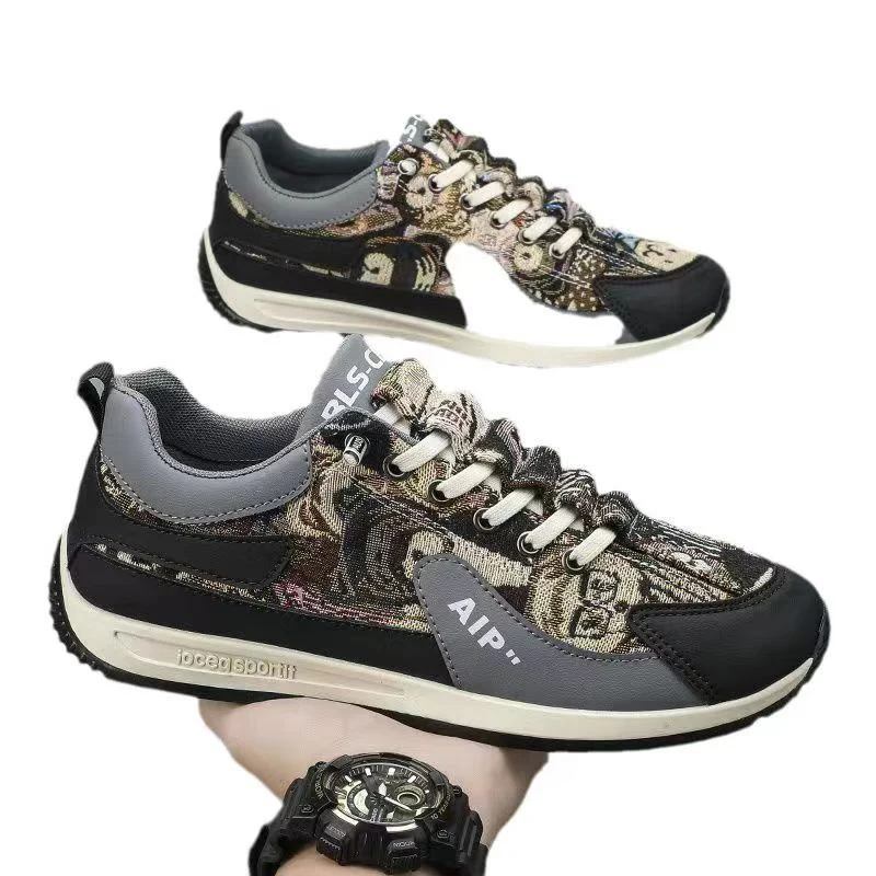 Damen Sportliche Sneakers mit modischem Motiv und gepolsterter Sohle Heidi Mode - Image 5