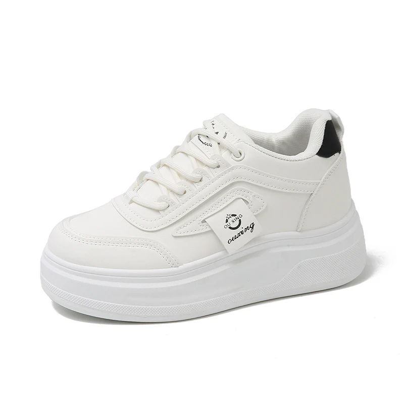 Damen Sportliche Sneakers mit modischem Plateau-Design Heidi Mode - Image 8