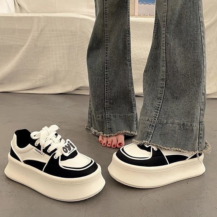 Damen Sportliche Sneakers mit modischem Plateau Heidi Mode - Image 3