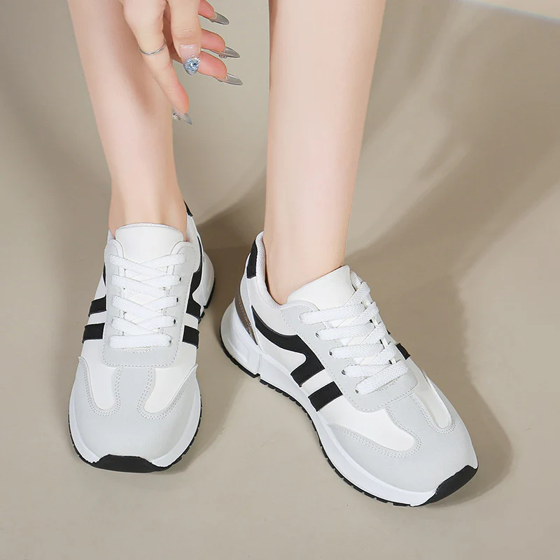 Damen Sportliche Sneakers mit modischem Schnitt und dämpfendem Komfort Heidi Mode - Image 2