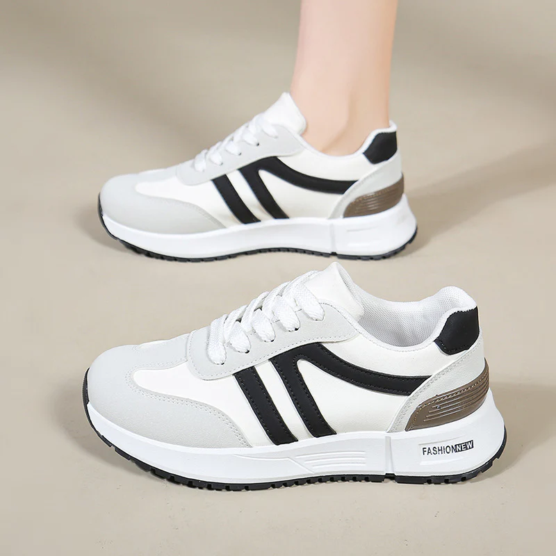 Damen Sportliche Sneakers mit modischem Schnitt und dämpfendem Komfort Heidi Mode - Image 3