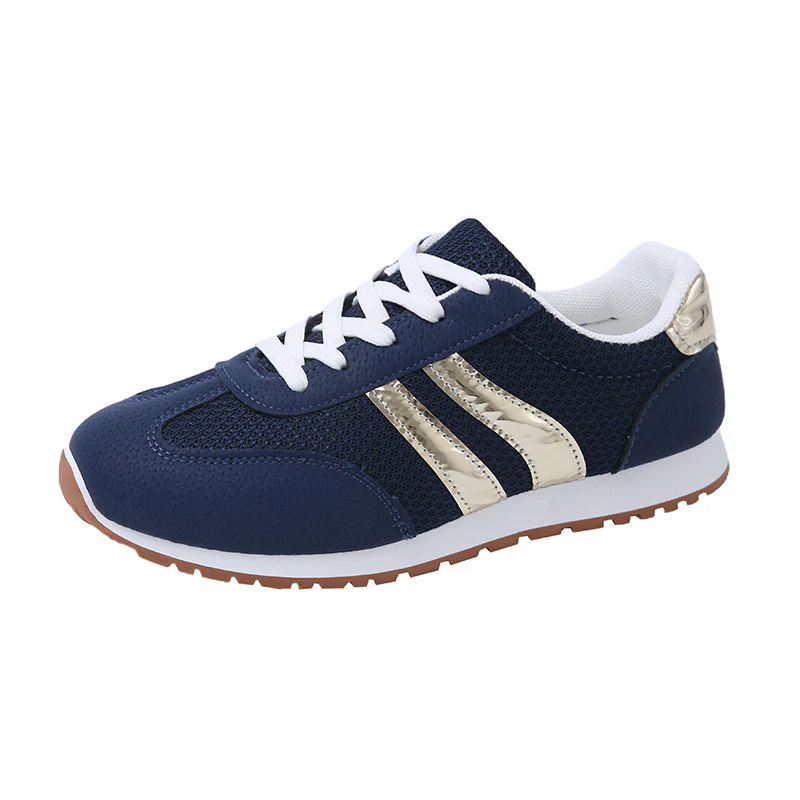 Damen Sportliche Sneakers mit modischen Metallic-Akzenten Heidi Mode - Image 5