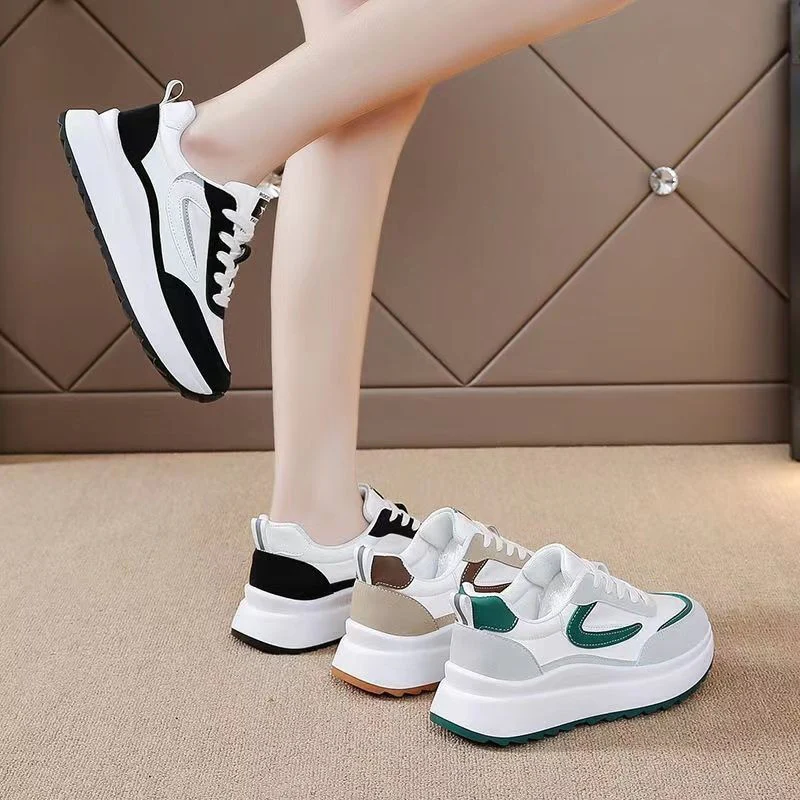 Damen Sportliche Sneakers mit modischer Profilsohle und atmungsaktivem Obermaterial Heidi Mode