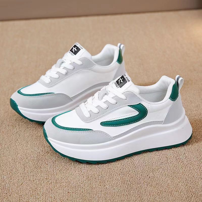 Damen Sportliche Sneakers mit modischer Profilsohle und atmungsaktivem Obermaterial Heidi Mode - Image 2
