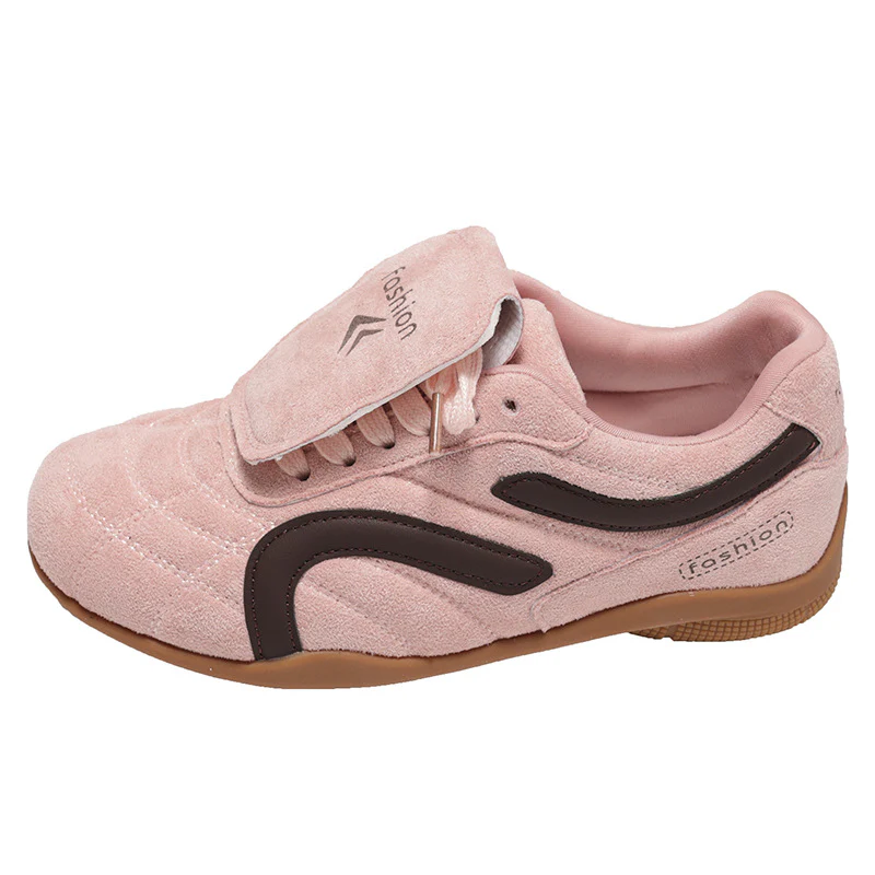 Damen Sportliche Sneakers mit praktischem Klettverschluss und eleganter Wildleder-Optik Heidi Mode - Image 7