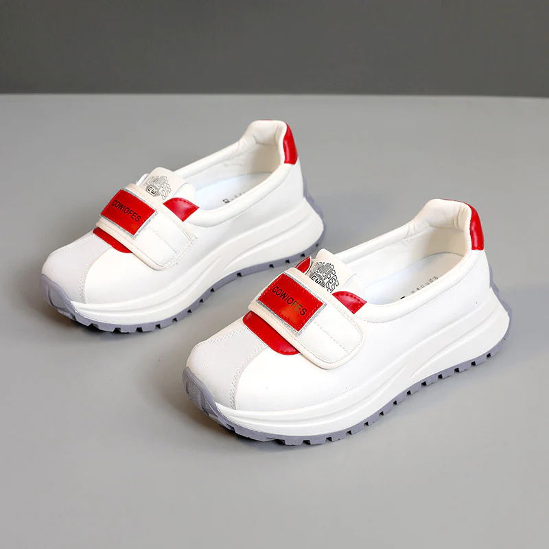 Damen Sportliche Sneakers mit praktischer Klettverschluss-Optik und ergonomischer Sohle Heidi Mode - Image 6