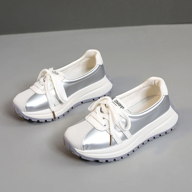 Damen Sportliche Sneakers mit reflektierenden Akzenten und maximalem Komfort Heidi Mode - Image 2