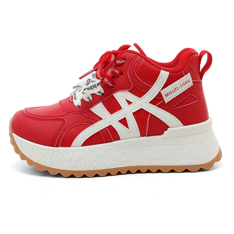 Damen Sportliche Sneakers mit robustem Obermaterial und ergonomischer Dämpfung Heidi Mode - Image 8